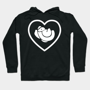 I Love My Ball Python | Heart Hoodie